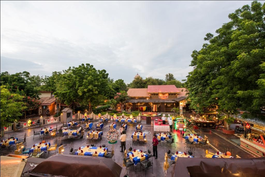 โชคี ธานี รีสอร์ต Hotel ชัยปุระ ภายนอก รูปภาพ